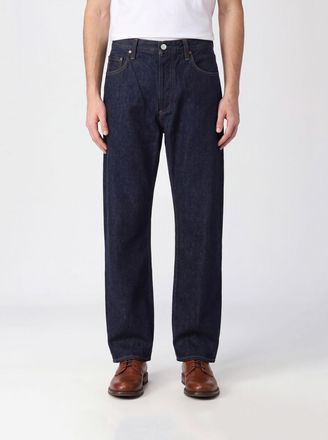 A Gold E Jeans Magnus straight in denim di cotone blu