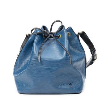 Louis Vuitton Pre-owned Womens Noe Bicolor PM Shoulder Bag - Blue - One Size