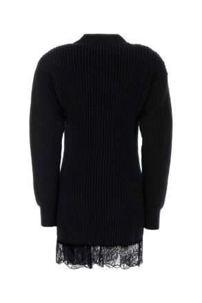 Giuseppe Di Morabito Pizzo Sweater Dress - Black