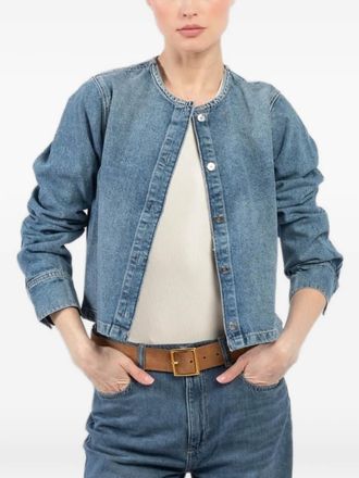 DL1961 button-fastening denim shirt - Blu