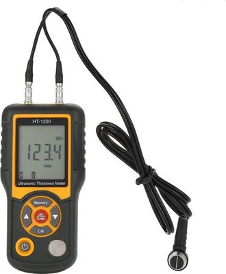 OEM Medidor De Espesor Ultras&oacute;nico Digital Lcd Ht-1200, Herramienta De Medici&oacute;n De Espesor De Metal, Pl&aacute;stico, Cer&aacute;mica Y Vidrio, Rango De 3 A 225 Mm, Res