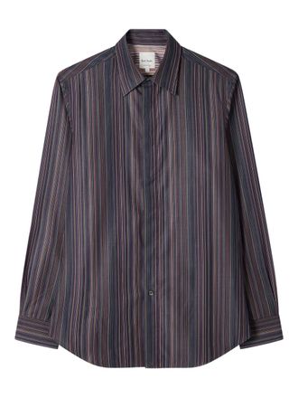 Paul Smith Camicia Signature Stripe - Blu