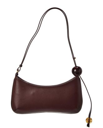 Jacquemus Bisou Perle Leather Hobo Bag