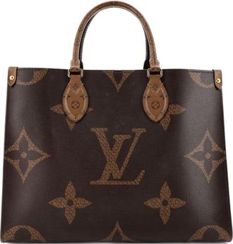 Louis Vuitton OnTheGo Reverse Monogram Giant MM tote bag - Brown