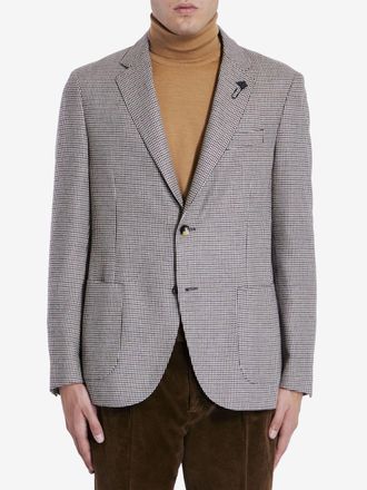 Lardini Houndstooth Jas