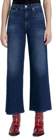 7 For All Mankind High Rise Luxe Vintage Jeans In Blueland