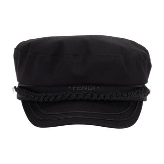 Fendi Gorra estilo panadero - Accessories - Mujer - Negro - S