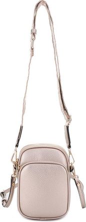 Mali + Lili Josephine Vegan Leather Crossbody Bag in Gold at Nordstrom
