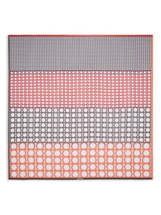 Ferragamo Gancini shawl - women - Silk - One Size - Red