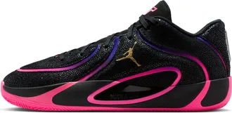 Nike Jordan Nike Mens Tatum 4 Smooth Soul Vol.2 Basketball Shoes in Black | IR0073-003