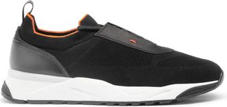 Santoni Flin Knit Sneakers - Heren - Sneakers - Zwart - 40 EU - Schoenen