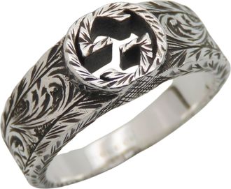 Gucci Silver Silver 925 Band Ring (Pre-Owned)