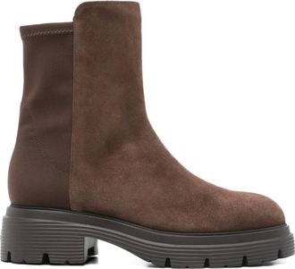 Stuart Weitzman Suède laarzen - Bruin