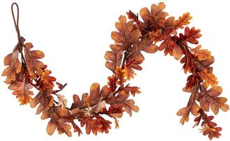 Vickerman 60In Autumn Oak Leaf Garland