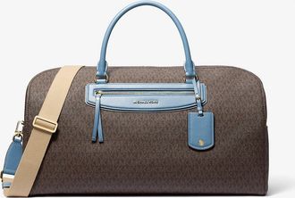 Michael Kors Jet Set Travel Extra-Large Signature Logo Weekender Bag