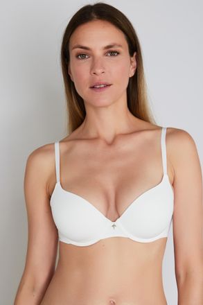 Joop B&uuml;gel-BH JOOP Sensation, Damen, Gr. 70, Cup B, weiss (open wei&szlig;), Obermaterial: 58% Polyamid, 32% Polyester, 10% Elasthan, unifarben, comfort fit, BHs