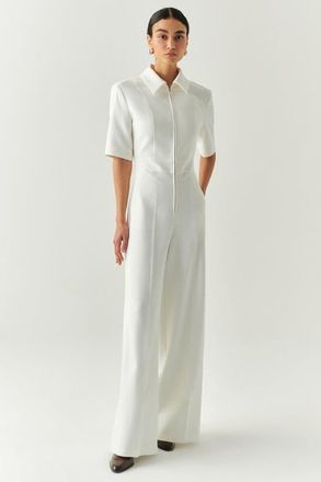 Exquise Valery Jumpsuit in White at Nordstrom, Size Xx-Large