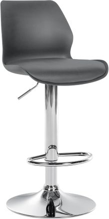 Clp Clp - Taburete De Bar Gilbert Gris Pl&aacute;stico