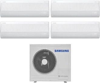 Samsung Aire Acondicionado Cuatro Split Inverter Samsung Aire Acondicionado Windfree Avant Series 7000+7000+12000 Btu Con Aj080txj4kg/eu Wi-fi 7+7+12 R-32 - N