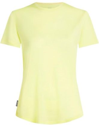 Icebreaker Merino 125 Cool-Lite Sphere III S/S Tee Merinoshirt f&uuml;r Damen | gelb