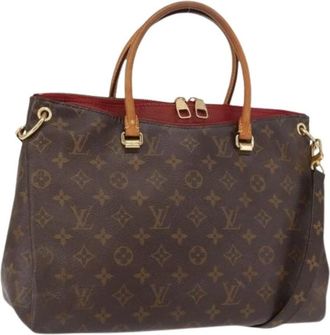 Louis Vuitton Pre-owned Handbags, female, Brown, Size: ONE SIZE Pre-owned Canvas Handbag