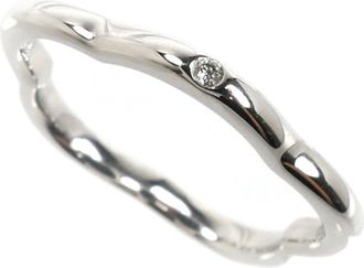 Chanel White Gold (18K) Band Ring (Pre-Owned)