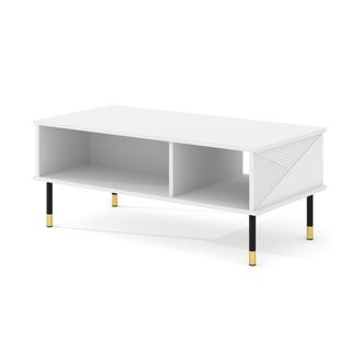 Petits Meubles Mesa de centro 110 cm estratificado Blanco