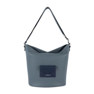 Lancaster Maya Double Kba - Dames - Tassen - Blauw - Maat: ONE Size Zijde