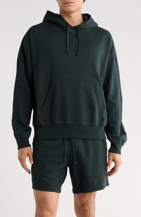 Reigning Champ Midweight Terry Relaxed Hoodie in Petrol at Nordstrom Rack, Size X-Large