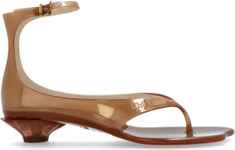 Chlo&eacute; Schoenen, Dames, Bruin, 36 EU, Gelei Hak Sandalen