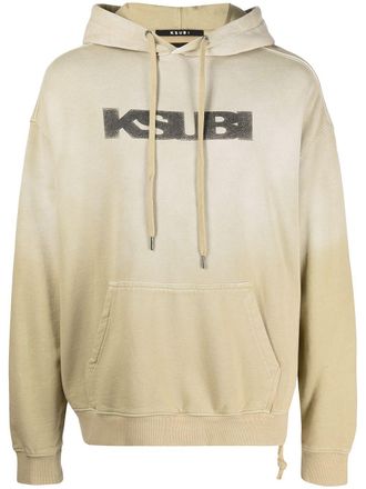 Ksubi Sign Of The Times biggie hoodie - men - Cotton - S - Neutrals