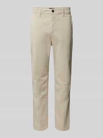 Boss Orange by Hugo Boss BOSS Orange Chino mit französischen Eingrifftaschen in Beige, Größe 33/32