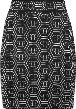 Philipp Plein Dames, Rokken, Zwart, Maat: XL