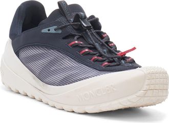 Moncler Trailgrip LP Suede & Nubuck Sneaker in Dark Blue at Nordstrom, Size 10Us