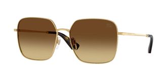 Burberry BE3180 101713 Womens Sunglasses Gold Size 57