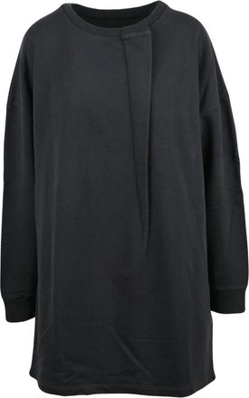 Maison Margiela Sweatshirtjurk - Dames - Korte kleedjes - Zwart - XS - Katoen - Kleedjes