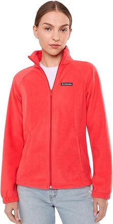 Columbia Benton Springstm Full Zip Womens Jacket Poppy Red : XL, Polyester