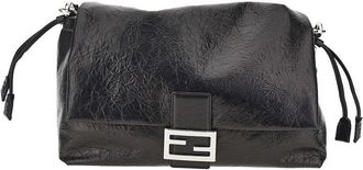 Fendi Large leather Baguette Soft bag Woman One Size