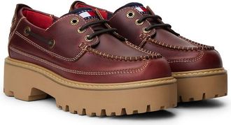 Tommy Jeans Leren bootloafers Archive 01