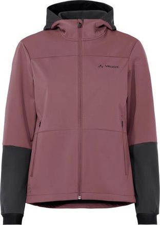 Vaude Qimsa Hooded Softshell Jacket II Velojacke f&uuml;r Damen | lila