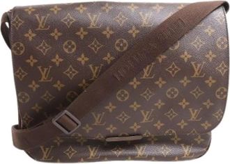 Louis Vuitton Pre-owned Messenger Beaubourg MM Monogram Schoudertas - Heren - Vintage Schoudertas - Bruin - ONE Size - Vintage