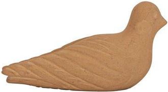 Foreside Home And Garden Sitting Bird Figure Natural Terracotta in Brown at Nordstrom