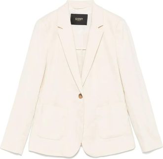 Seventy Blazer con effetto fiammato - Toni neutri