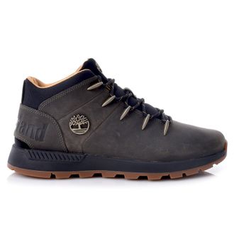 Timberland Sprint Trekker Mid Nubuck Mens Ankle Boots - Medium Grey - Size:UK 10.5