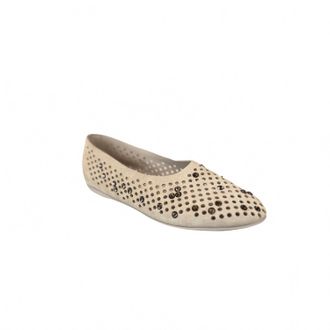 Pedro Garcia Womens Ariane Ballet Flats In Plume Castoro