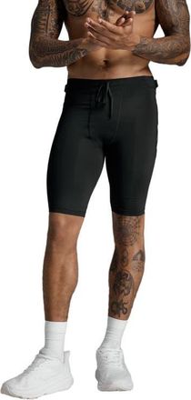 2XU Aero Mesh Compression Shorts in Black/silver Reflective at Nordstrom, Size Xx-Large