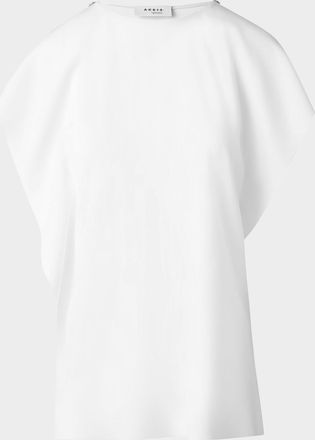 Akris Draped Sleeveless Blouse