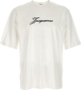 Jacquemus Le T-shirt - Heren - T-shirts - Wit - M - Katoen - Tops