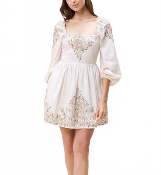 Cleobella Greer Mini Dress In Bella Print