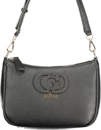 Guess Black Polyurethane Womens Womens Handbag